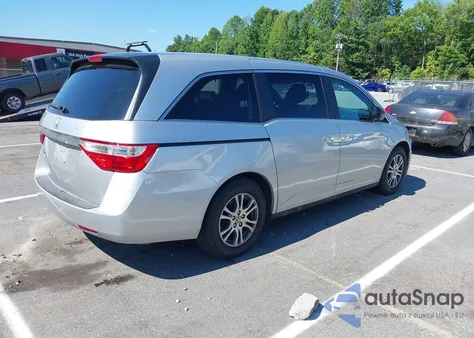 2012 Honda Odyssey Ex from USA, damaged, VIN 5FNRL5H49CB105497
